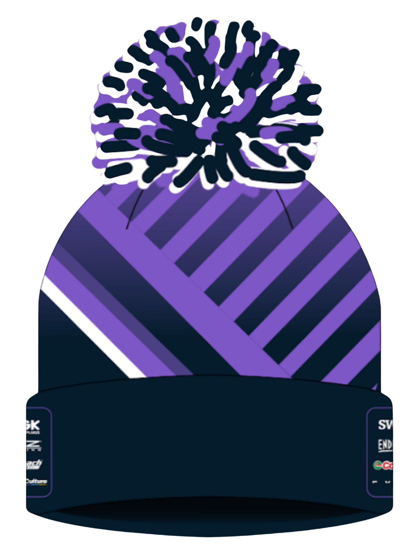 M-Sport Purple Bobble Hat- Limited Edition