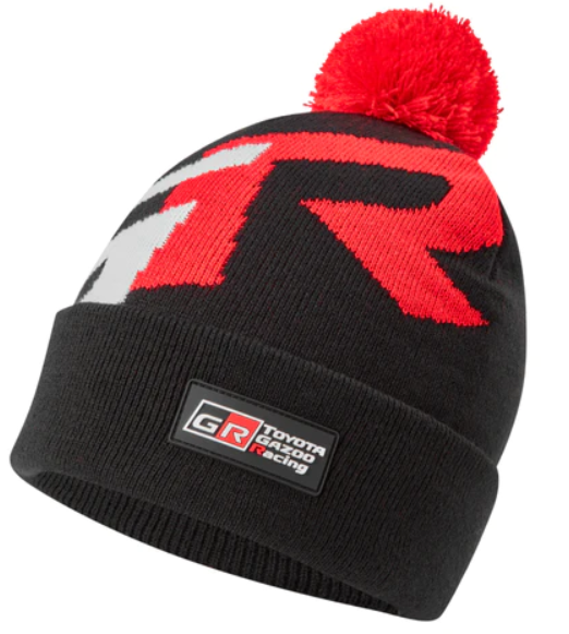 Toyota Gazoo Racing Red Bobble Hat