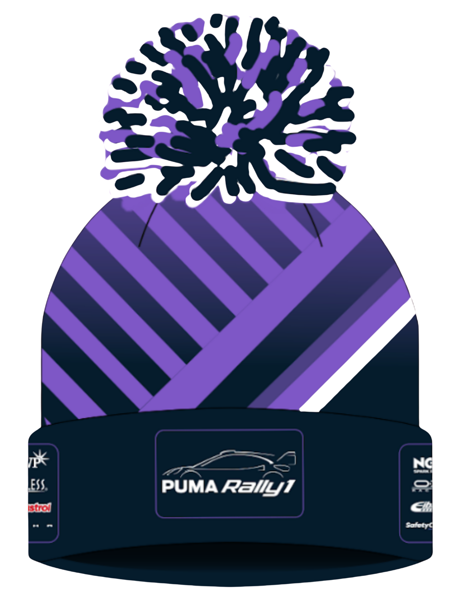 M-Sport Purple Bobble Hat- Limited Edition