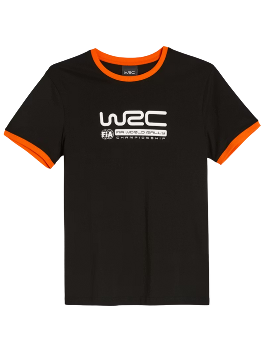 WRC Black with Orange Trim T-Shirt