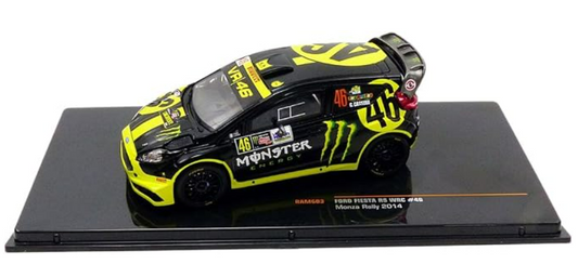 M-Sport Ford Fiesta- Monza 2014- Valentino Rossi- 1/43 Scale- by IXO- RAM603
