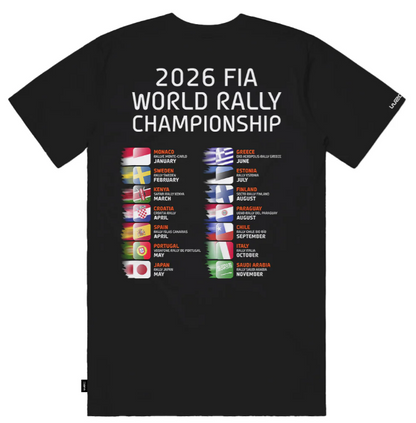 WRC 2026 Calendar T-Shirt